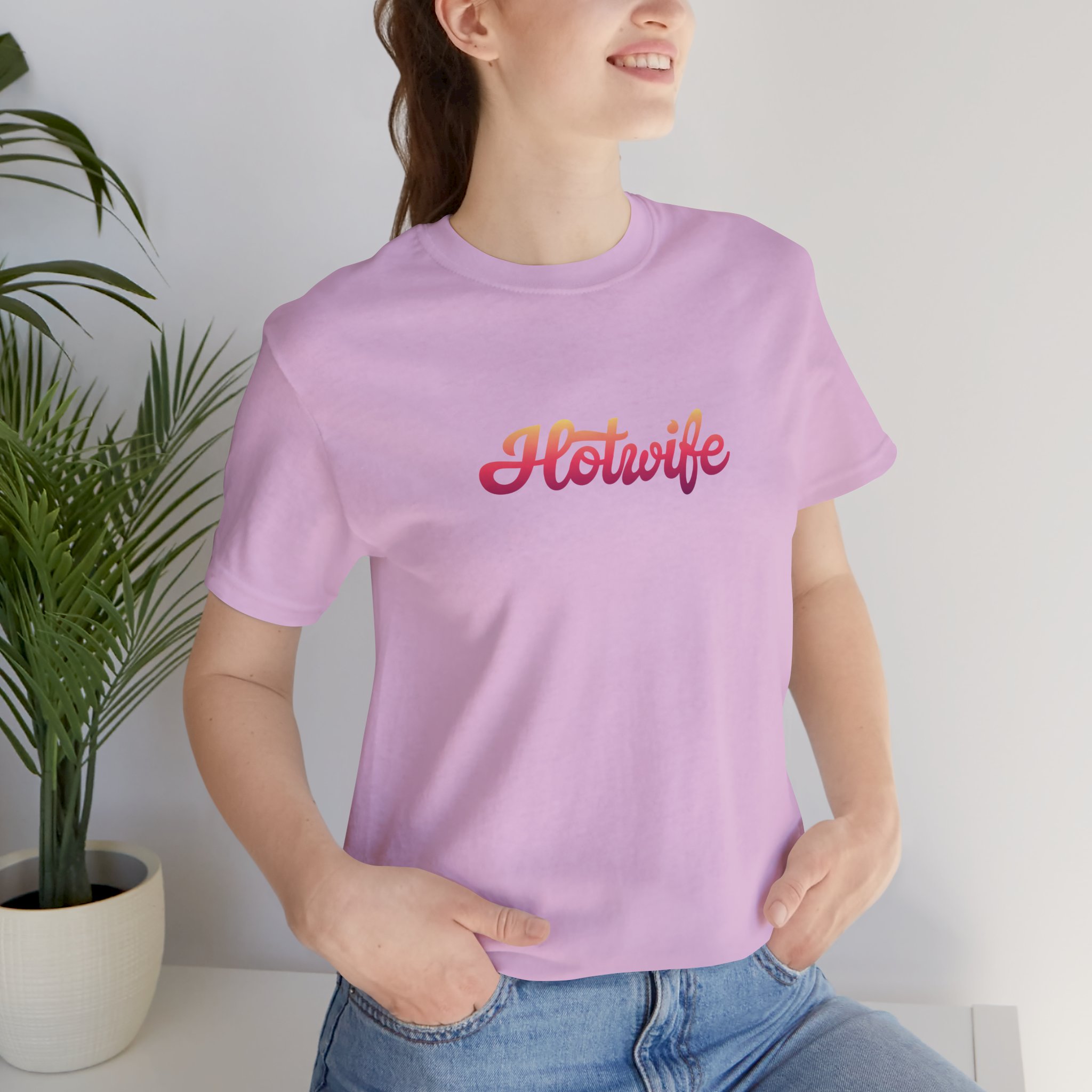 'Hotwife' Lifestyle T-Shirt — Bold Script Tee - Image 7