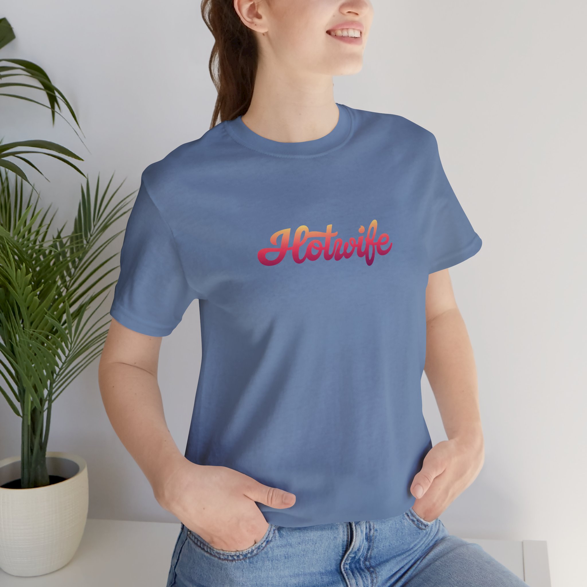 'Hotwife' Lifestyle T-Shirt — Bold Script Tee - Image 6