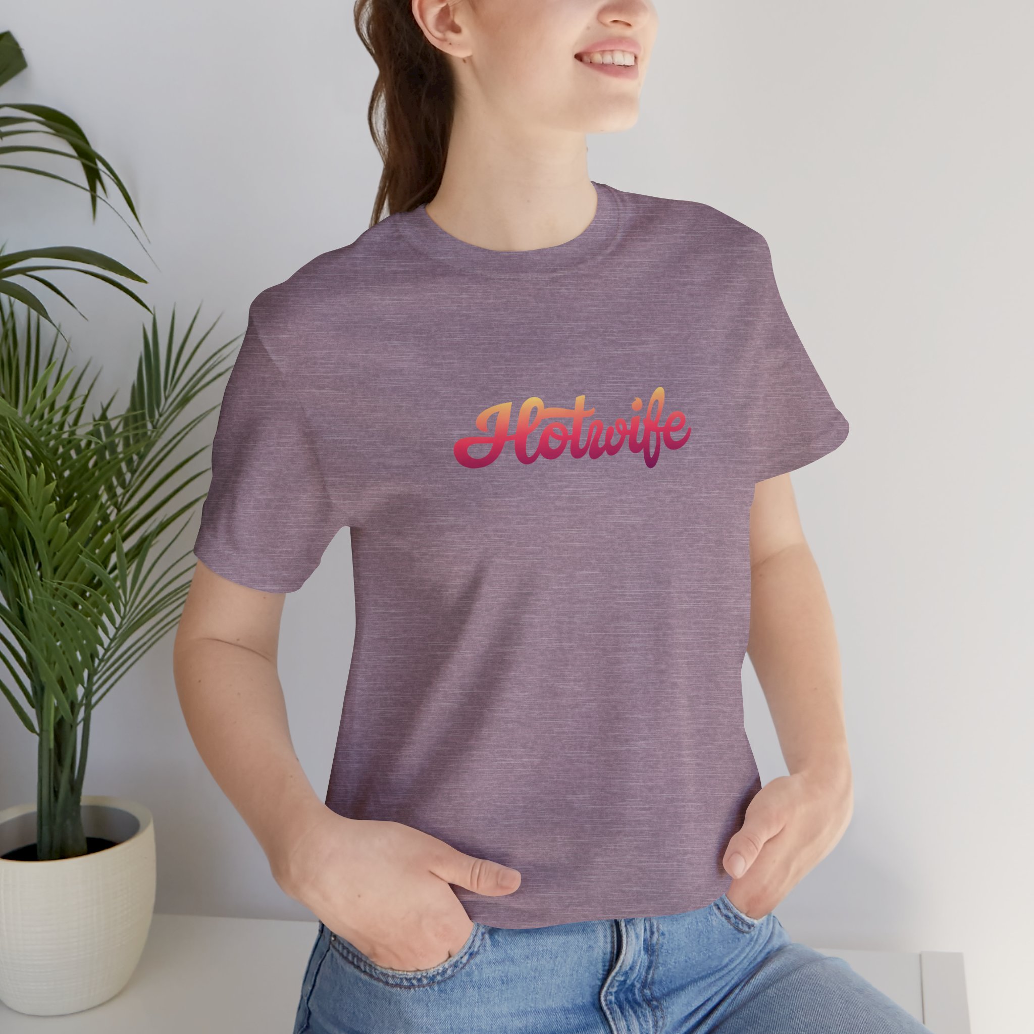 'Hotwife' Lifestyle T-Shirt — Bold Script Tee - Image 8