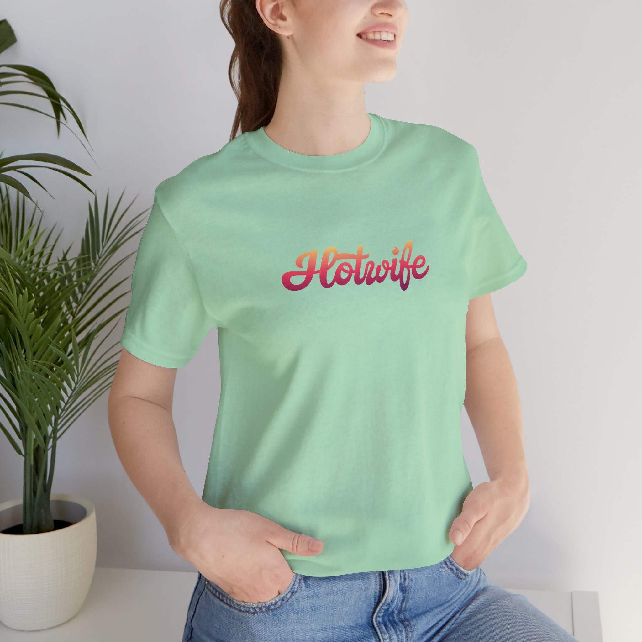 'Hotwife' Lifestyle T-Shirt — Bold Script Tee - Image 5