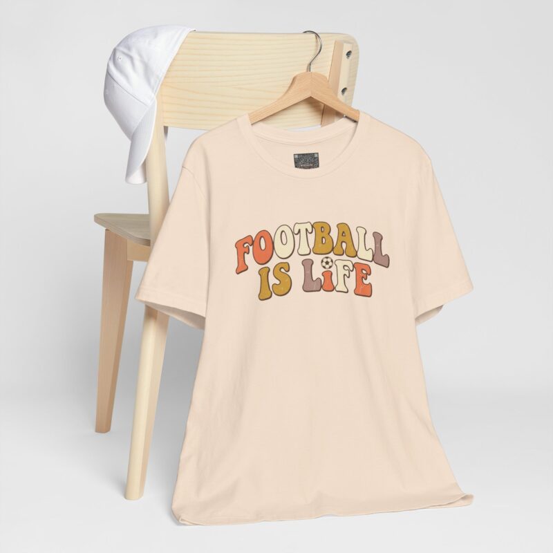 Football Is Life — Retro Vintage Soccer Tee