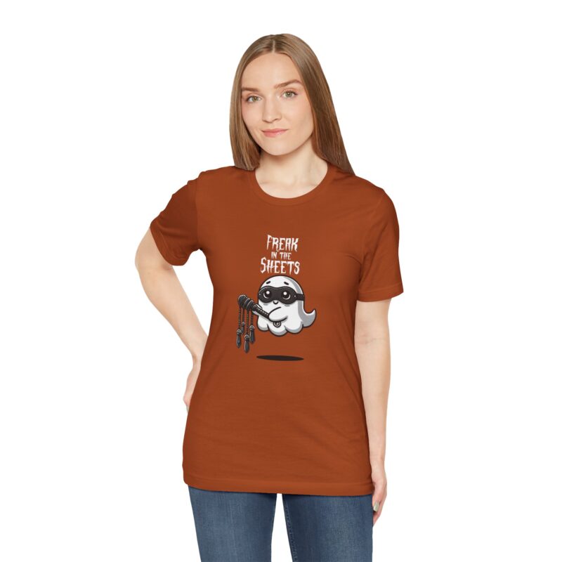 Freak in the Sheets Ghost — Funny Halloween Tee