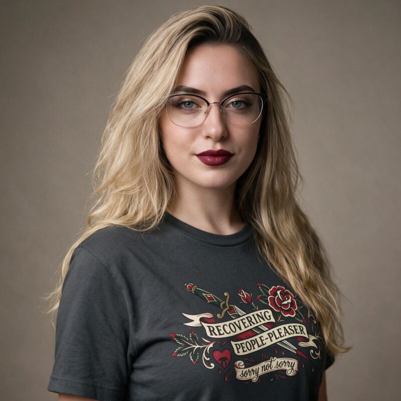 Recovering people pleaser tee