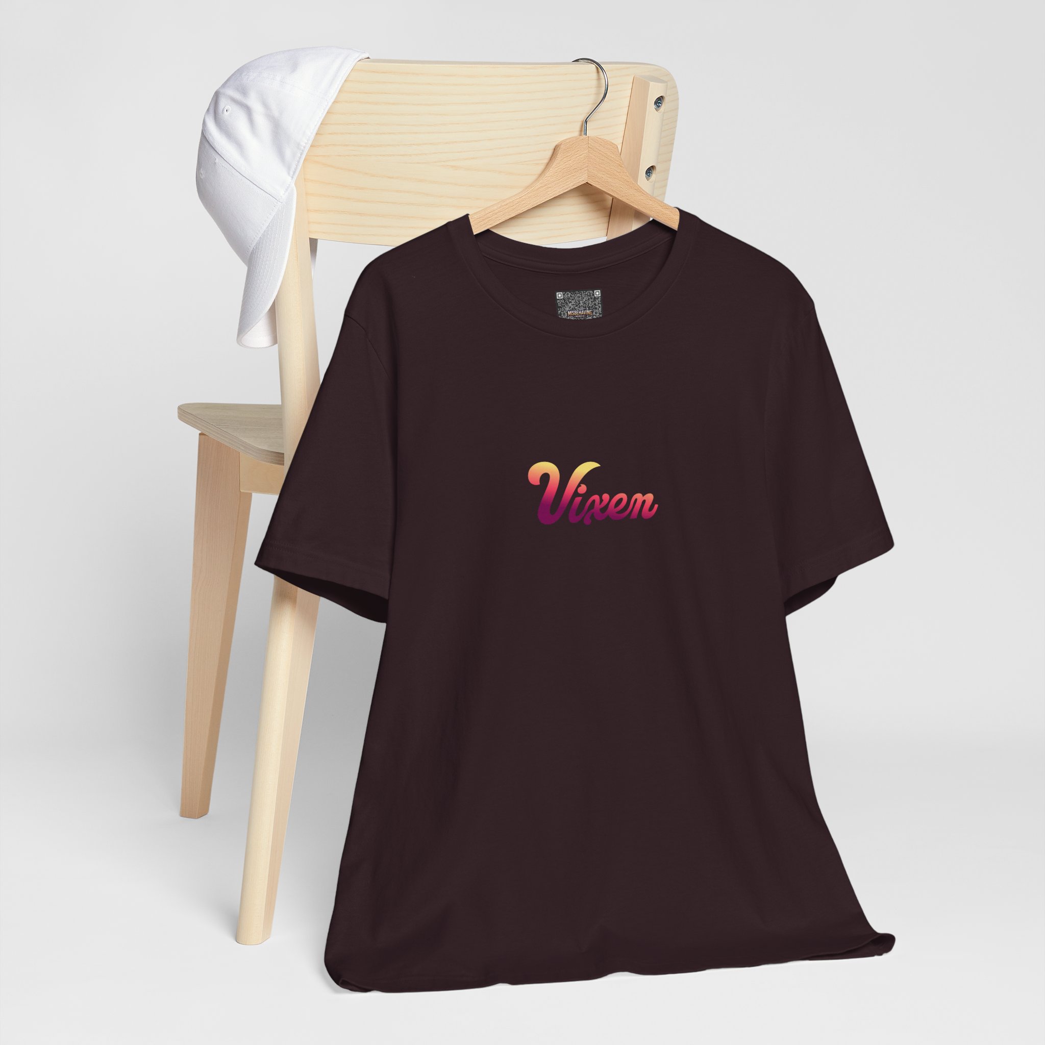 Vixen Script Tee – Swinger Lifestyle Graphic Shirt - Image 2