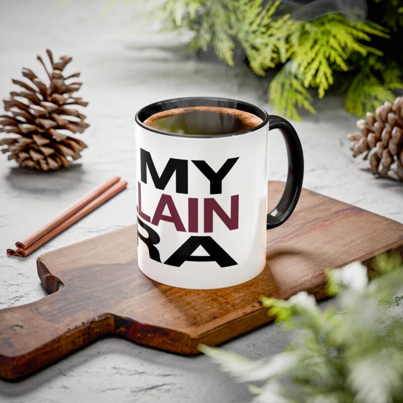 In My Villain Era Coffee Cup: Snarky Gift Mug for Her, Boundaries Included