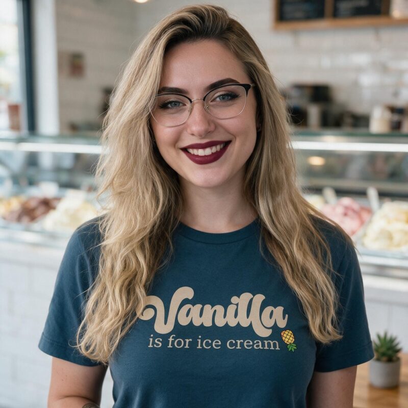 vanilla is for ice cream - swinger lifestyle shirt
